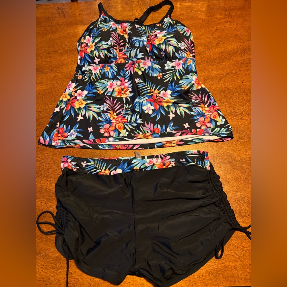 Floral womens Swim Set